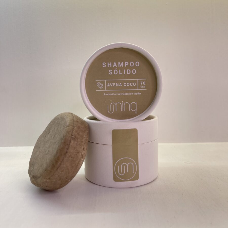 Shampoo de avena-coco