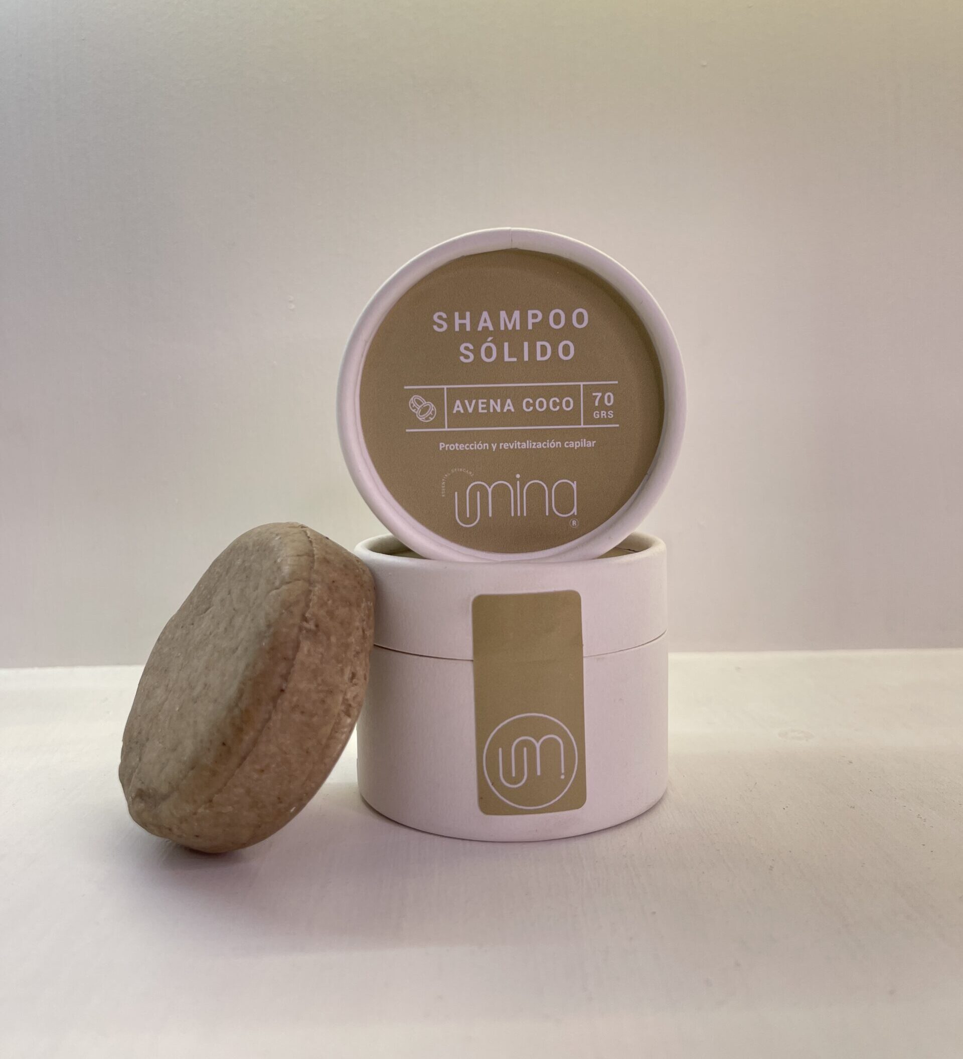 Shampoo de avena-coco